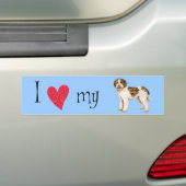 Ik hou van mijn Lagotto Bumpersticker (Op auto)