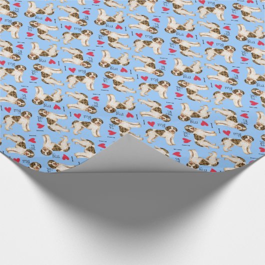 Ik hou van mijn Lagotto Cadeaupapier (Hoek)