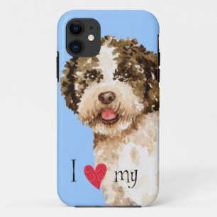 Ik hou van mijn Lagotto iPhone 11 Hoesje