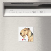 Ik hou van mijn Lakeland Terrier Magneet (Insitu (Vaatwasser))