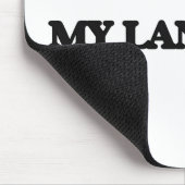 Ik hou van mijn landdame muismat (Hoek)