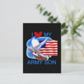 Ik hou van mijn landsnaaktshirts en cadeautjes briefkaart (Staand voorkant)