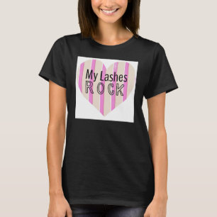 Ik hou van mijn Lashes. Lash t-shirt. T-shirt