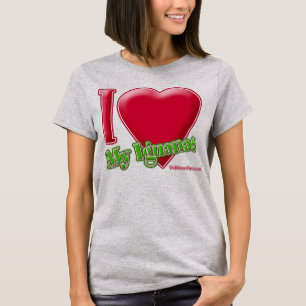 Ik hou van mijn leguanen t-shirt