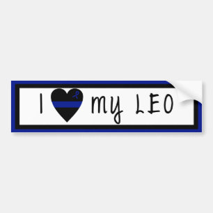 Ik hou van mijn LEO Bumpersticker