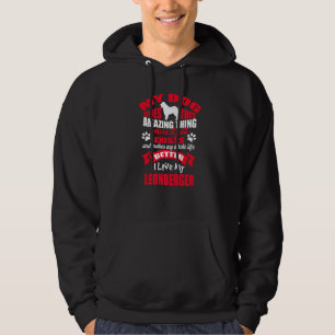 Ik hou van mijn Leonberger puppy honden Hoodie