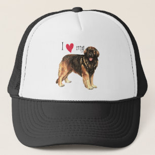 Ik hou van mijn Leonberger Trucker Pet