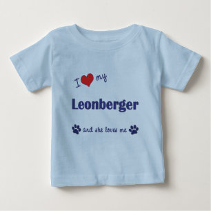 Ik hou van mijn Leonberger (Vrouw Dog)