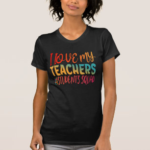 IK HOU VAN MIJN LEREN. T-SHIRT