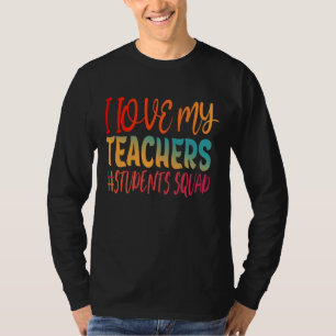 IK HOU VAN MIJN LEREN. T-SHIRT