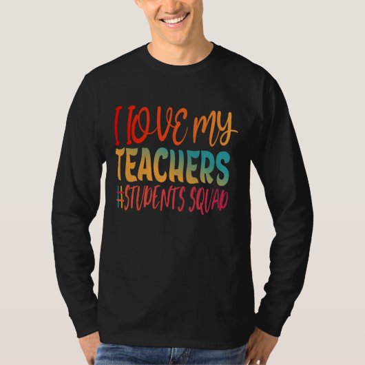 IK HOU VAN MIJN LEREN. T-SHIRT (Voorkant)