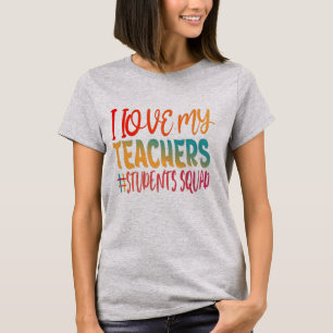 IK HOU VAN MIJN LEREN. T-SHIRT