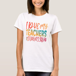 IK HOU VAN MIJN LEREN. T-SHIRT