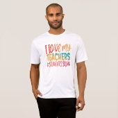 IK HOU VAN MIJN LEREN. T-SHIRT (Voorkant volledig)