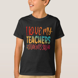 IK HOU VAN MIJN LEREN. T-SHIRT