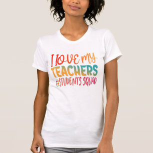 IK HOU VAN MIJN LEREN. T-SHIRT