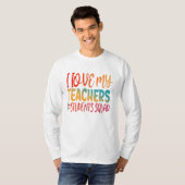 IK HOU VAN MIJN LEREN. T-SHIRT (Voorkant volledig)