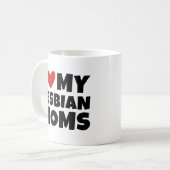 Ik hou van mijn lesbiennes koffiemok (Voorkant links)