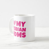 Ik hou van mijn lesbiennes koffiemok (Voorkant links)