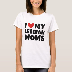 Ik hou van mijn lesbiennes t-shirt