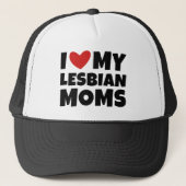 Ik hou van mijn lesbiennes trucker pet (Voorkant)