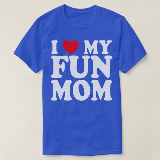 Ik hou van mijn leuke moeder t-shirt (Design voorkant)