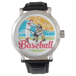 Ik hou van mijn leven Baseball WATCH Horloge