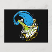 "Ik hou van mijn leven" oorspronkelijk briefkaart (Voorkant)