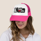 "Ik hou van mijn leven" Trucker Hat Pet (In situ)