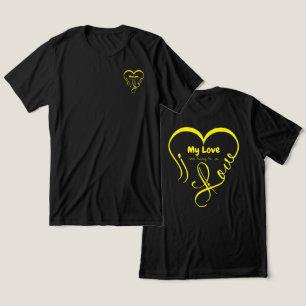 Ik hou van mijn liefde 🖤: Nog steeds verliefd op  Tri-Blend Shirt