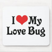Ik hou van mijn liefdesbuik muismat (Voorkant)