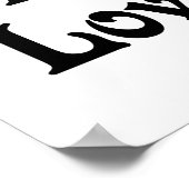 Ik hou van mijn liefdesbuik poster (Hoek)