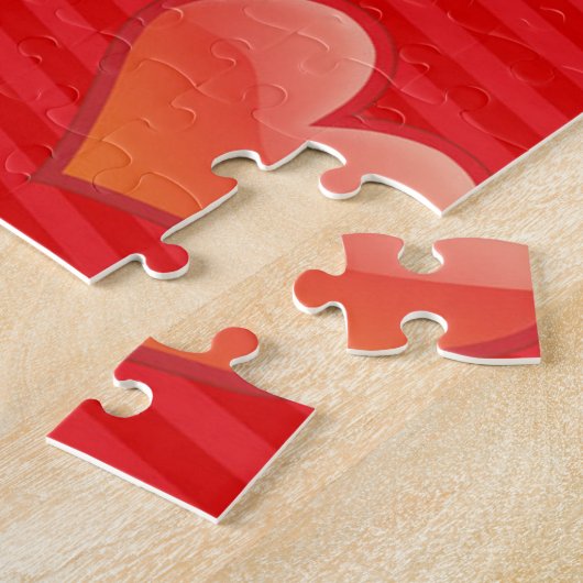 Ik hou van mijn lieve kleindochter...Gefeliciteerd Legpuzzel (Zijkant)