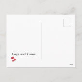 Ik hou van mijn lieve kleindochter... knuffels en feestdagenkaart (Achterkant)