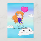 Ik hou van mijn lieve kleindochter... knuffels en  feestdagenkaart (Voorkant)