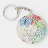 Ik hou van mijn lieve kleindochter  sleutelhanger (Voorkant)