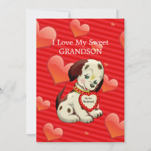 Ik hou van mijn lieve kleinzoon...Valentijnswensen
