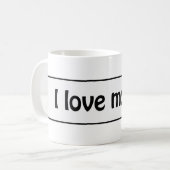Ik hou van mijn lola koffiemok (Voorkant links)