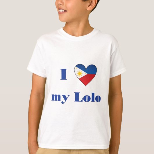 Ik hou van mijn Lolo 2 T-shirt (Voorkant)