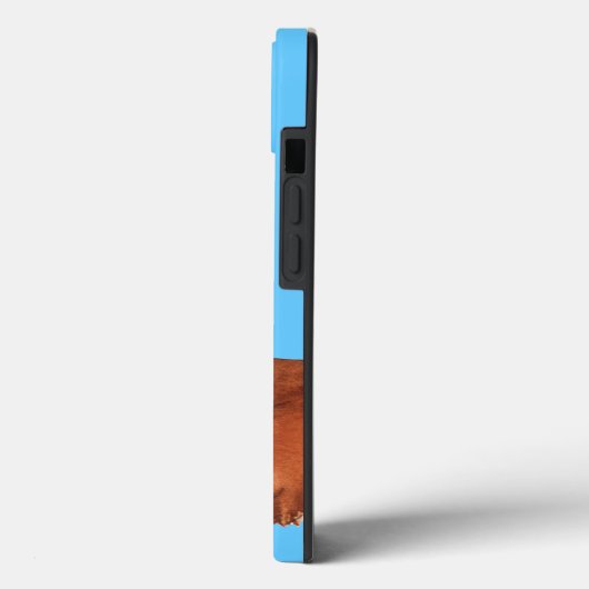 Ik hou van mijn Longhaire Dachshund Case-Mate iPhone Case (Achterkant / Links)