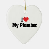 Ik hou van mijn loodgieter ornament (Rechts)