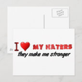 Ik hou van mijn lui... briefkaart (Voorkant / Achterkant)