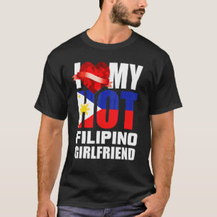 Ik hou van mijn luie Filipino Vriendin Crystal Hea T-shirt