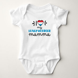 Ik hou van mijn Luxemburgse moeder schattig Romper