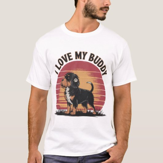 Ik hou van mijn maatje t-shirt (Voorkant)