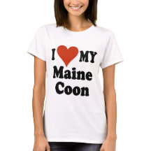 Ik hou van mijn Maine Coon Cat Merchandise
