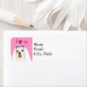 Ik hou van mijn Maltees Etiket (Insitu)