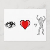 Ik hou van mijn mama briefkaart (Voorkant)