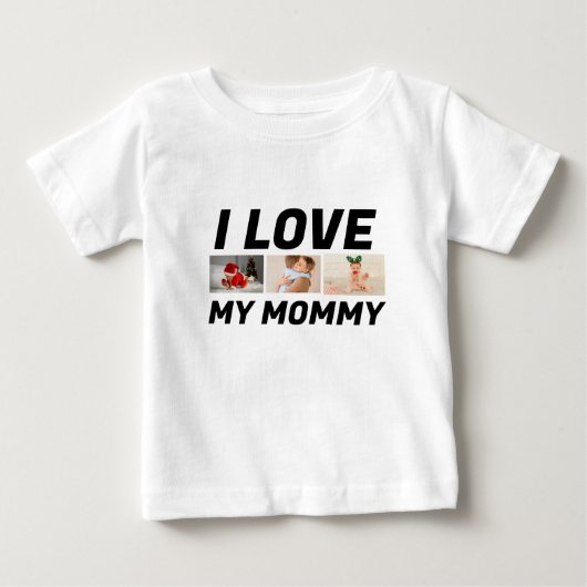 Ik hou van mijn mama CUSTOM tekst, foto (Voorkant)
