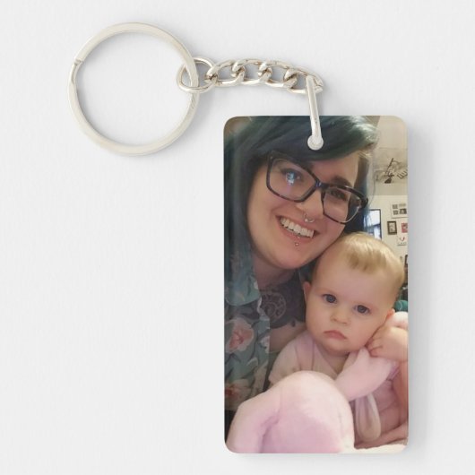 Ik hou van mijn mama foto sleutelhanger (Voorkant)